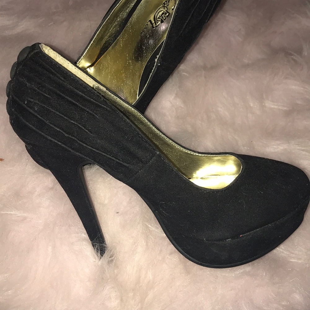 Wild Rose heels - Picture 2 of 5